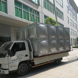 深圳立式不锈钢水塔 卧式水塔——绿环宇不锈钢水箱厂