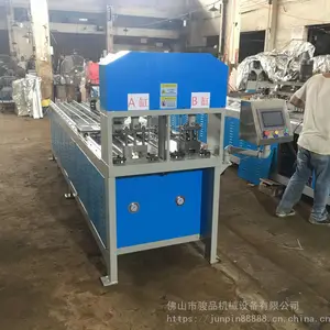 全自动角钢打孔机 数控防盗网冲孔设备 百叶窗冲孔机 骏品直销