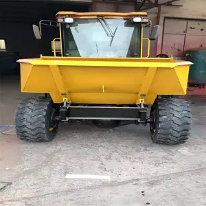 圣茂制造 四驱前置小翻斗车 工程工地四轮翻斗自卸车