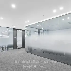 金华全景玻璃隔断30款全景单玻隔断安装