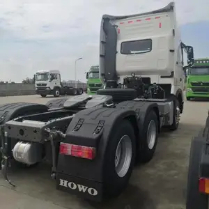 重汽豪沃危险品牵引车3.36速比曼白色6x4驱动