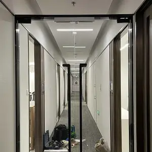 丰台区小区人行通道门安装维修-北京海科通道门广告门安装公司
