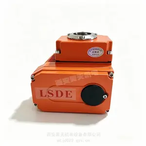 电动执行器机构 LSDE-05 YOBO 电动法兰不锈钢球阀配套安装