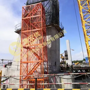 桥梁施工梯笼 重型梯笼 箱式梯笼 宏优安全梯笼 大量供应