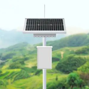 海睿科技太阳能无线智能灌溉控制器 自动定时灌溉系统 林农畜牧养殖渔业 1拖2