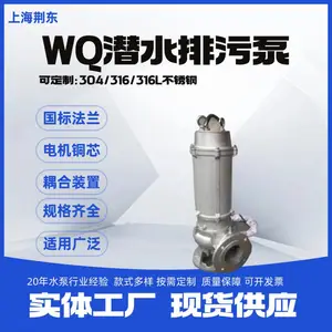 潜水泵50WQP15-2-2.2耐腐蚀污水泵 高效无堵塞排污泵 潜水电泵