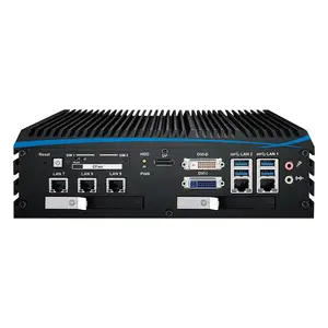 宽温工控机TBP-1000-9G枭杰科技9千兆网口无风扇工业电脑