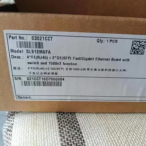 华为无线微波IDU板卡带交换功能快速千兆以太网处理板SL91EM6FA