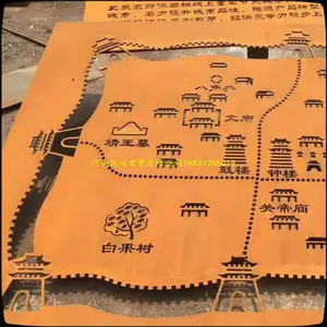 佰洹SPA-H耐候钢指示牌