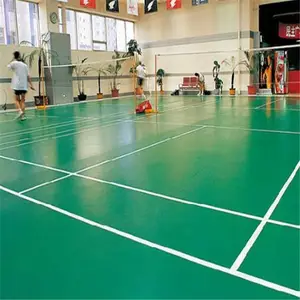 私人定制版健身地胶 学校操场PVC塑胶地板 生产厂家