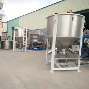 销售阳江3吨塑料搅拌机 再生塑料搅拌机 造粒塑料混合机 不锈钢立式搅拌机