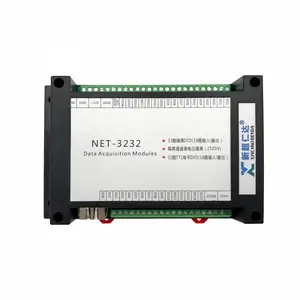 新超全新NET-3232,32路隔离数字量IO卡,接线方便,32路电平DIO
