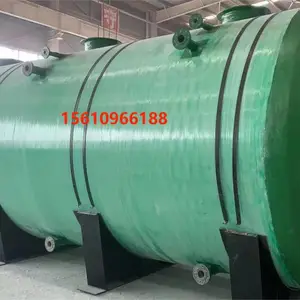 三格式玻璃钢化粪池地埋一体隔油池污水调节池