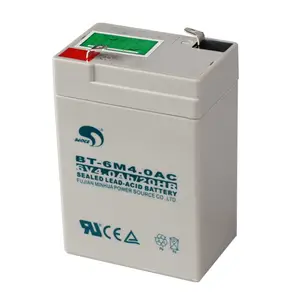 ����BT-4M4.0AC���ӳ�����4V4Ah/20HR��߳�������ƿ4V4.0AH