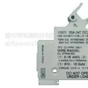 威可特 供应IEC标准gG圆柱型熔断器 VGC系列 RoHS认证熔断器