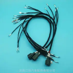适配豪沃金王子悍将品牌 国六方型大包后处理线束（集成水阀） 202V27120-6551