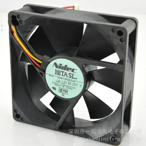 Nidec 9025 9CM D09T-12TS3 01B 12V 0.5*** 双滚珠机箱静音风扇