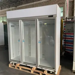 奇力水果保鲜柜冷藏展示柜商用超市蔬菜风幕柜冰箱鲜花立式冰箱柜