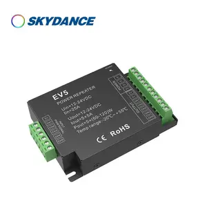 5路*** 12-24V 恒压功率扩展器 EV5 景晴光电控制器 广州LED调光器 DMX512解码器