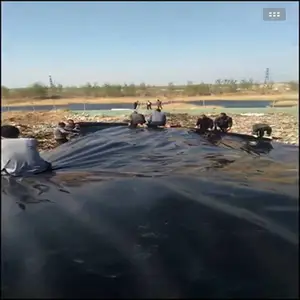 广东韶关沼气池用防渗土工膜黑膜