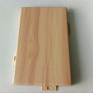 幕墙2.5mm铝单板厂家定做 高耐候性铝合金木纹转印铝板