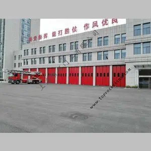 消防电动折叠门 电动折叠门 行业生产专家 顶石门业