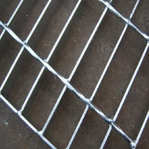 鸿宇筛网镀锌脚踏网 排水地沟盖板 排水沟格栅板