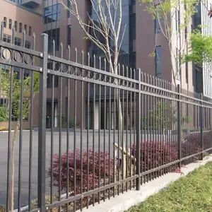 从化小区学校三横栅栏价格 潮州厂房别墅栅栏栏杆现货批发