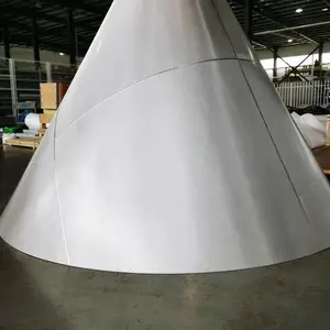 316L 904L不锈钢锥形滤筒 锂电池浆料过滤 树脂层析 分离纯化系统