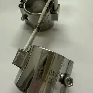 耐高温加热圈220v不锈钢云母射嘴加热圈注塑机挤出机发热圈
