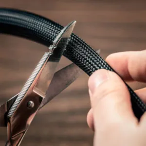 Techflex品牌 Flame Retardant系列 阻燃耐磨损剪刀式编织套管