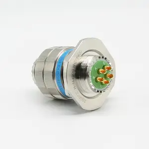 J599系列J59920FD05PHN+J59926FD05SHN航空插头插座5芯电连接器