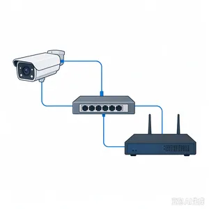H.265+ 16 路 NVR 硬盘录像机 网络监控主机 支持 ONVIF 400 万摄像头接入