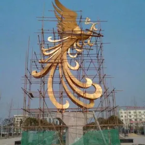 供应北京304不锈钢精神堡垒设计加工定制