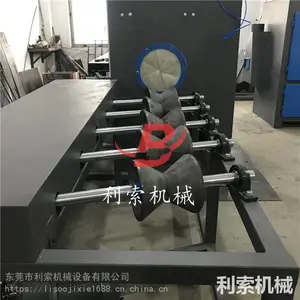 螺纹管道喷砂机 管道螺旋式自动喷砂机