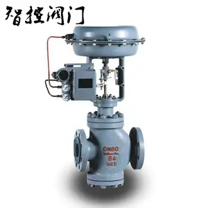 ZJHN-16K气动双座调节阀优点 大流量铸钢气动双座调节阀厂家