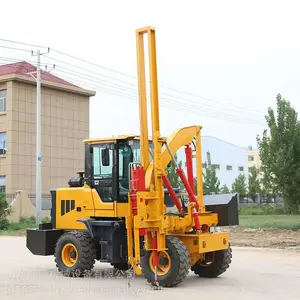 波形护栏打桩机 公路护栏钻孔机 久鼎源高速路护栏打桩机厂家