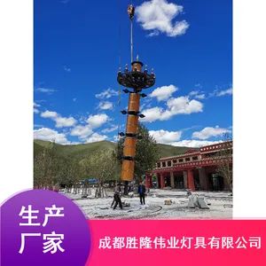 批量供应藏式仿古景区景观灯_太阳能防水景观灯