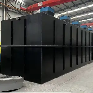 一体化地埋式生活污水处理设备 竹源定制 管网达标排放