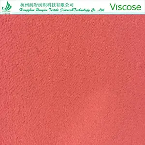 120D*16人丝人棉富丽绉面料190gsm人丝粘胶富丽皱16S富丽绉