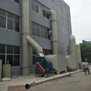活性炭吸附塔常州造粒厂废气处理设备不锈钢材质