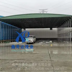 成都市推拉雨棚 活动帐篷 推拉式帐篷 伸缩式