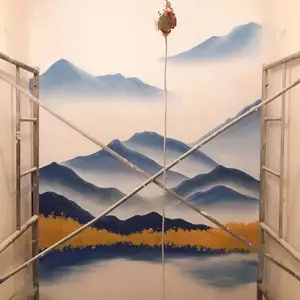 С���ܿղ��ֻ�ǽ��ǽ��滭 �ߴ綨��ͼ������ װ�οռ�