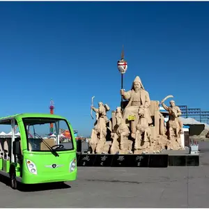 8-14座电动观光车 旅游景区厂区公园房地产楼盘观光电瓶车