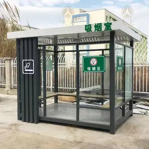 成品吸烟亭加工，莆田厂区吸烟亭销售厂家