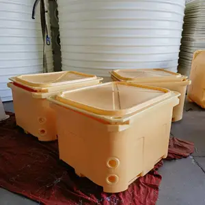 加厚发泡 660L 保温箱 生鲜市场车载耐海水冷藏桶