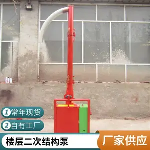 二次构造柱泵上料机细石砂浆结构浇筑泵混凝土输送泵