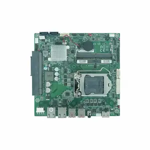 CEB-Q37I-D100 Intel Q370 Chipset, 2 x LAN, LVDS/eDP/2 x HDMI, 4 x COM, 10 x USB, 1 x PCIe, Mini-ITX主板