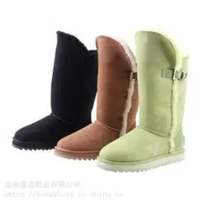 厚底棉韩版雪地靴百搭女靴子冬天大码简单一脚蹬显瘦韩版冬鞋