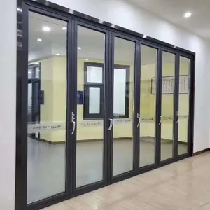 东莞新型折叠门 阳台卧室折叠门 金意享来图定做